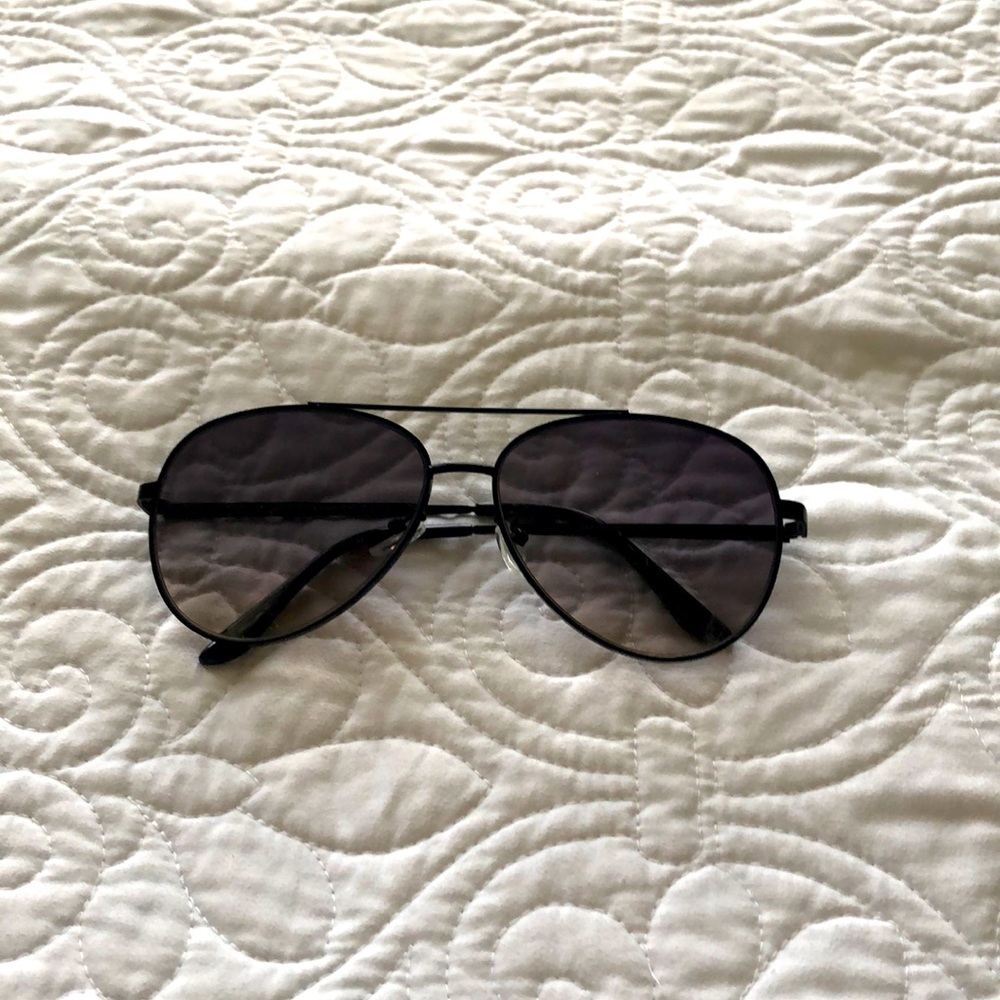 Aviator Black Sunglasses